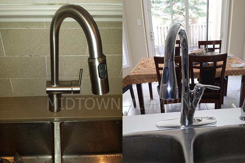 Kitchen faucet repair and instalation
