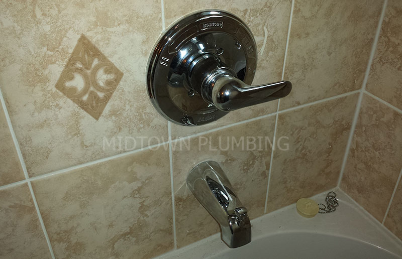 Shower faucet repair