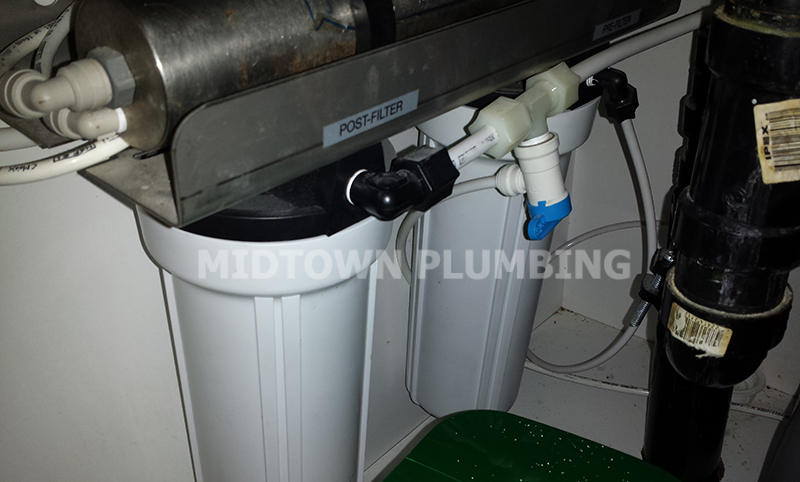 Water filtration systems installation